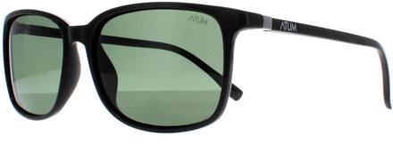 Quill C2 glanzend zwart g15 groene zonnebril