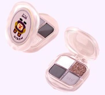 Quirky Family Four Color Eyeshadow - 02 #02 - 1g*3 + 1.2g