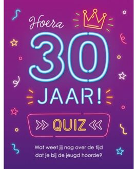 Quiz Hoera 30 Jaar! - Jens de Wit
