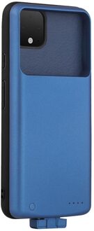 Quling 5000 Mah Voor Google Pixel 4XL Batterij Case 4 Xl Batterij Oplader Bank Power Case Voor Google Pixel 4XL batterij Case Blauw