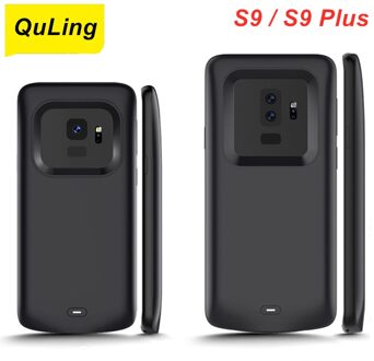 Quling Voor Samsung Galaxy S9 Plus Batterij Case S9 Batterij Oplader Bank Stroom Case Voor Samsung Galaxy S9 Batterij Case 5200Mah S9 Plus