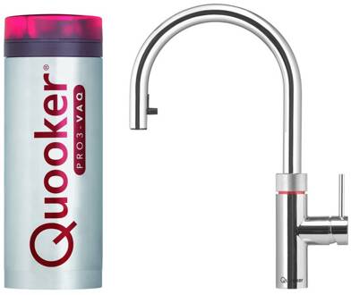 Quooker Flex Chroom met PRO3 VAQ Boiler