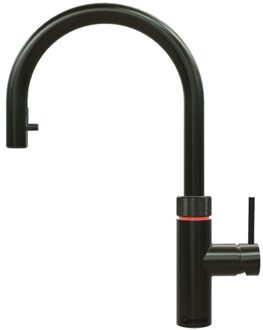 Quooker flex kokendwaterkraan - draaibare & uittrekbare uitloop - Combi+ reservoir - Warm / kokend water - Gun metal 22+XGME Gunmetal