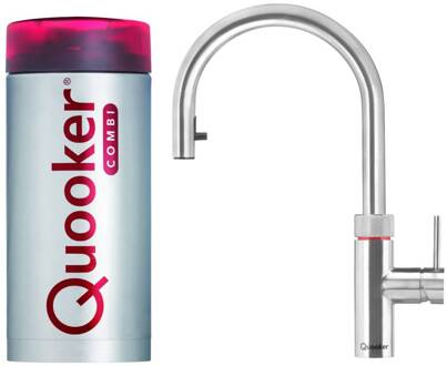 Quooker Flex RVS Met Boiler Combi/Combi+ - Reservoir Combi 2.2-e Boiler Eqr