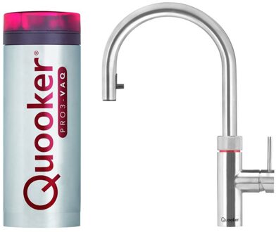 Quooker Flex RVS met PRO3 VAQ Boiler