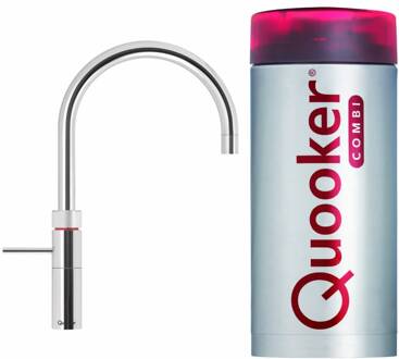 Quooker Fusion Round Chroom Met Boiler Combi/Combi+ - Reservoir Combi 2.2-e Boiler Eqr