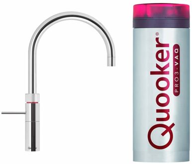 Quooker Fusion Round Chroom Met Boiler Pro3 Vaq-E Quooker