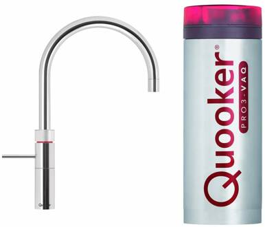 Quooker Fusion Round Chroom Met Boiler Pro3 Vaq Quooker