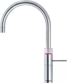 Quooker Fusion Round Keukenkraan - Kokend - Warm & Koud Water - Kindveilige Dubbeldruk - Chroom