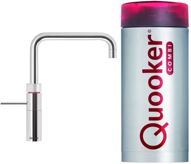 Quooker Fusion Square Chroom met Combi + Boiler