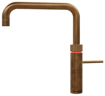 Quooker Fusion Square Messing Patina kraan FNSPTB