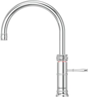 Quooker keukenmengkraan Classic Fusion Round voorsprong uitloop 220 mm, chroom