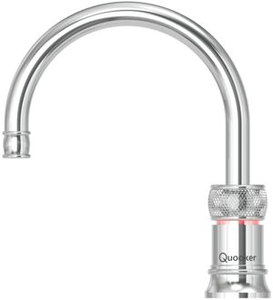 Quooker Kokendwaterkraan Classic Nordic Single Tap Round RVS