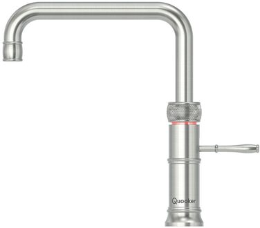 Quooker PRO3 Classic Fusion Square RVS RVS Roestvrijstaal