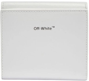 Quote Logo Witte Jitney Franse portemonnee - One Size