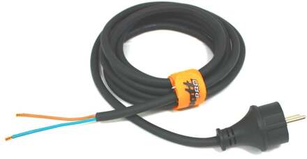 QWATTPRO Aansluitsnoer klas.II 3m 2X1,0 H05RN-F IP44/10A - 2510027 - 2510027