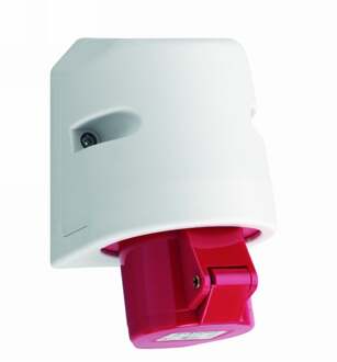 QWATTPRO CEE Wandcontactdoos ABS IP44 250V/16A/2p+A/6h bl. - 2042010 - 2042010