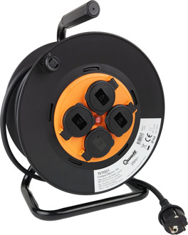 QWATTPRO Qwatt Pro CompactMaster RA | 50m | 3G1,5 H07RN-F | zwart - 1511005