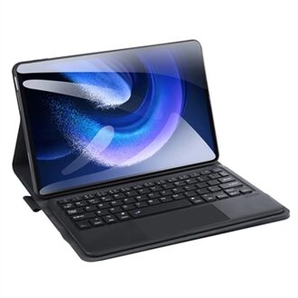 QWERTY Bluetooth Keyboard Bookcase voor de Xiaomi Pad 6 / 6 Pro - Zwart - 11