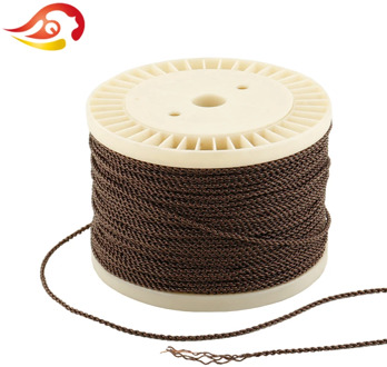 QYFANG 1.2m 4 Core Flexible Earphone Upgrade Cable Headphone DIY Detachable PVC Cord 4 Drives Soft Wire Bronze Extension Line