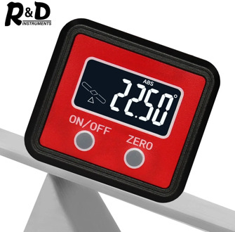 R&D Angle Protractor Universal Bevel 360 Degree Mini Electronic Digital Protractor Inclinometer Tester Measuring Tools