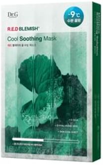 R.E.D Blemish Cool Soothing Mask 5 pcs Set 30g x 5 sheets