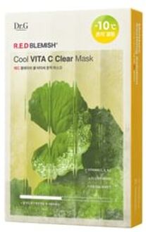R.E.D Blemish Cool Vita C Clear Mask Set 30g x 5 sheets
