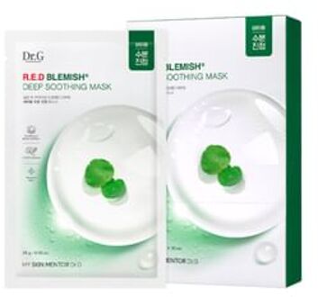 R.E.D Blemish Deep Soothing Mask Set 28g x 10 sheets