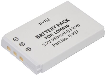 R-IG7 Batterij DVISI 950 mAh Oplaadbare Lithium ion Bateria voor LOH880 Logitech Harmonie Een 900 720 850 880 885 890 Pro H880