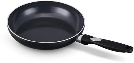 R Koekenpan 24cm zwart