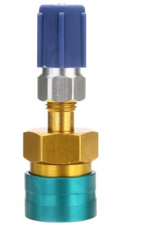 R1234YF Om R134a Lage Kant Montage Slang Adapter Quick Air En Connector Auto Conditioning Quick Koelmiddel Koppeling W0H7