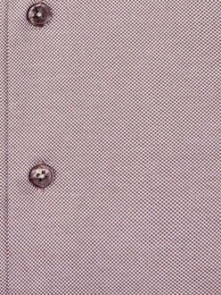 R2 Japanese Knitted Overhemd Contrast Bruin - 38