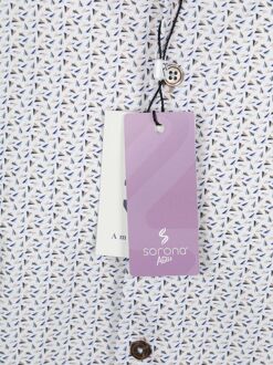 R2 Korte Mouwen Overhemd Sorona Print Multicolour - L,M,S,XL,XXL