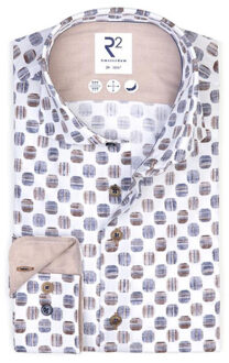 R2 overhemd 122.wsp.016-45 Veelkleurig - 38 (S)