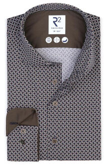 R2 overhemd 122.wsp.028-10 Veelkleurig - 38 (S)