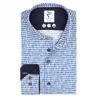 R2 overhemd 122.wsp.046-14 Veelkleurig - 46 (XXL)