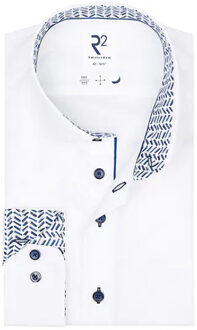 R2 overhemd 124-wsp-037 Wit - 45 (XXL)