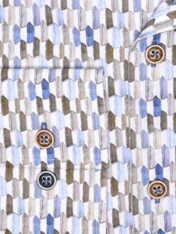 R2 Overhemd Knitted Pillows Lichtblauw - 39,45