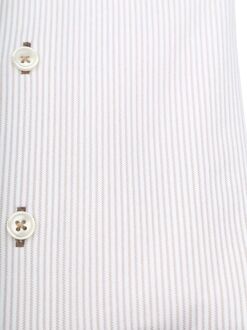 R2 Overhemd Knitted Stripes Beige - 38,39,40,41,42,43,44,45,46