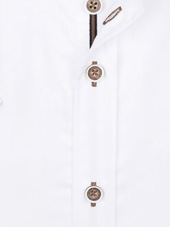 R2 Overhemd Korte Mouwen Wit - 38,41,44