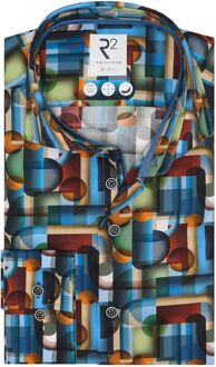 R2 Overhemd Sofa Print Multicolour - 40,41