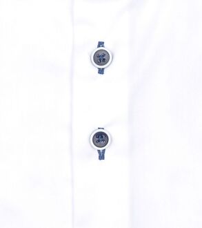 R2 Overhemd Twill Wit - 37,38,39,40,41,42,43,44,45,46,48