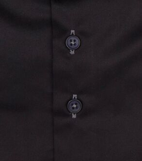 R2 Overhemd Twill Zwart - 37,38,39,40,43,44,45,46,47,48