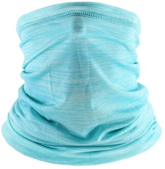 # R25 Unisex Bandana Neck Gaiter Buis Hoofddeksels Motorfiets Gezicht Sjaal Motorfiets Bivakmuts Outdoor Klimmen Wandelen Ski Vissen blauw