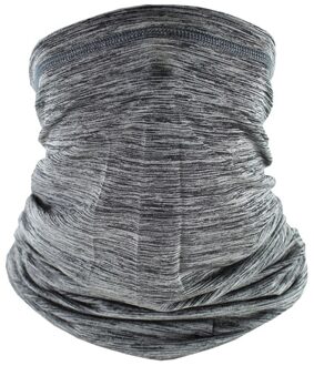 # R25 Unisex Bandana Neck Gaiter Buis Hoofddeksels Motorfiets Gezicht Sjaal Motorfiets Bivakmuts Outdoor Klimmen Wandelen Ski Vissen grijs