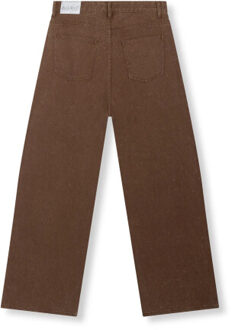 R2602173890 ladies woven relaxed star jeans payton Taupe - M