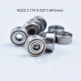 R2ZZ 3.175*9.525*3.967(mm) 10pieces bearing free shippping ABEC-5 R2 R2Z metal sealing type chrome steel deep groove bearing