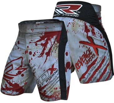 R3 Revenge Series MMA Shorts Maat XS Rood