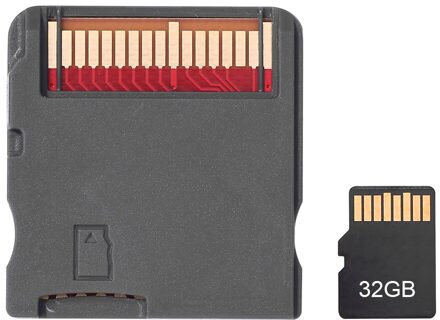 R4 Game Flashcard Flash Kaartlezer Brandende Adapter + Ingebouwde 220 Games Geheugen Tf Kaart Ondersteunt De 3DS systeem 32GB