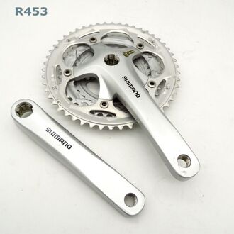 R453 racefiets speed changer 50 tand drie stuk compressie gear plaat 9 speed wagon tandwiel aluminium crank